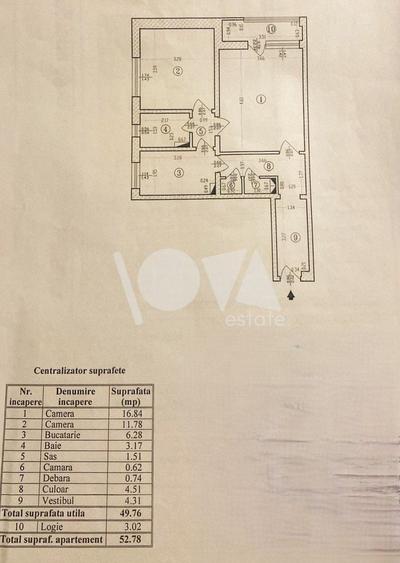 De vânzare: Apartament 2 camere  - metrou Drumul Taberei - 10