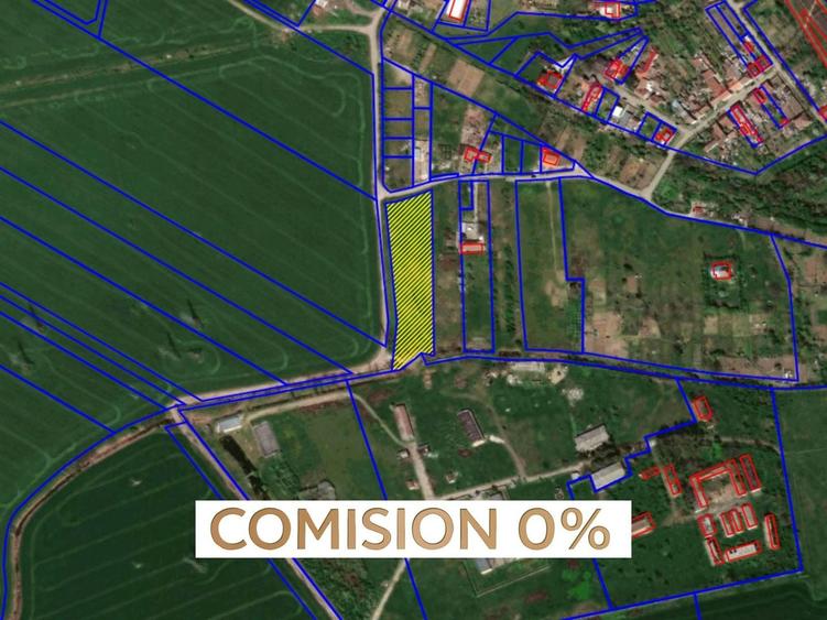 Teren Construcții intravilan de 5876 mp, în Ronaț