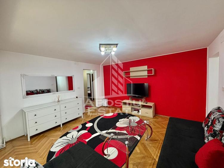 Apartament cu 3 camere, mobilat în Girocului
