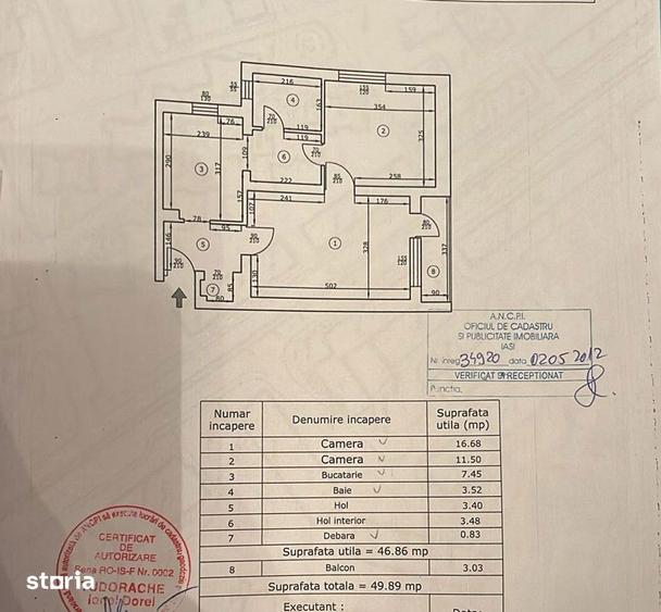 Apartament cu 2 camere decomandat în Tudor Vladimirescu