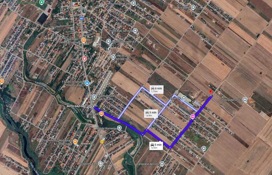 Teren Construcții intravilan de 500 mp, în Berceni