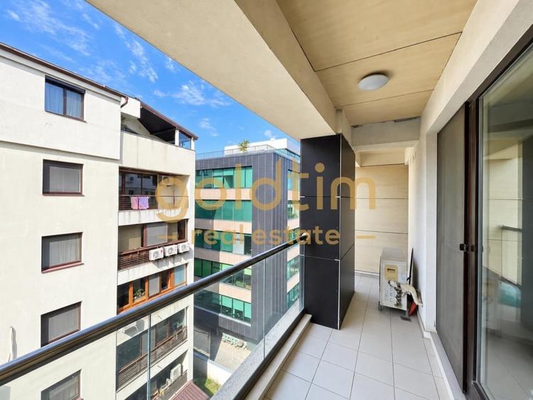 Apartament cu 2 camere semidecomandat, mobilat în Băneasa