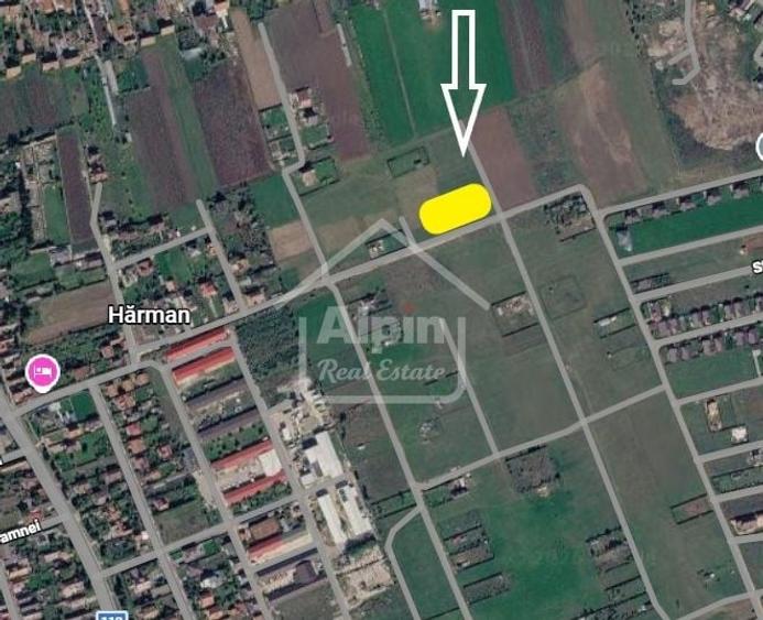 Teren Construcții intravilan de 920 mp, în Hărman