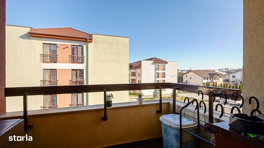Apartament cu 2 camere decomandat, mobilat în Exterior Vest