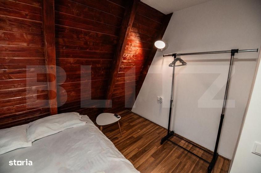 Cabana A-Frame, 195 mp utili, 600 mp teren, Sauna & Ciubar, Belis, SCH - 8