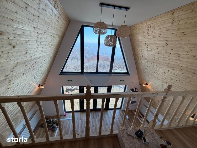 De vanzare Cabana A-Frame cu 1850 mp teren in zona Pucioasa, DB - 17