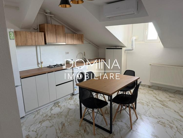 Apartament cu 2 camere semidecomandat, mobilat în Artego
