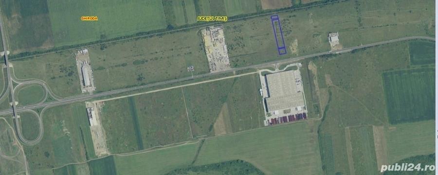 Vind teren extravilan in Ghiroda la sosea - 1