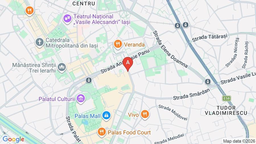 Apartament cu 3 camere decomandat, mobilat în Central