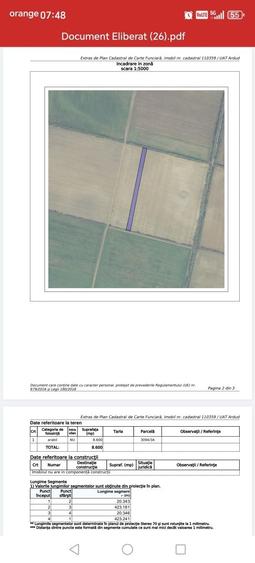Teren Agricol Baba Novac Ardud - 2