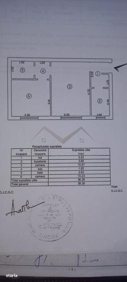 Apartament cu 2 camere semidecomandat în Gară