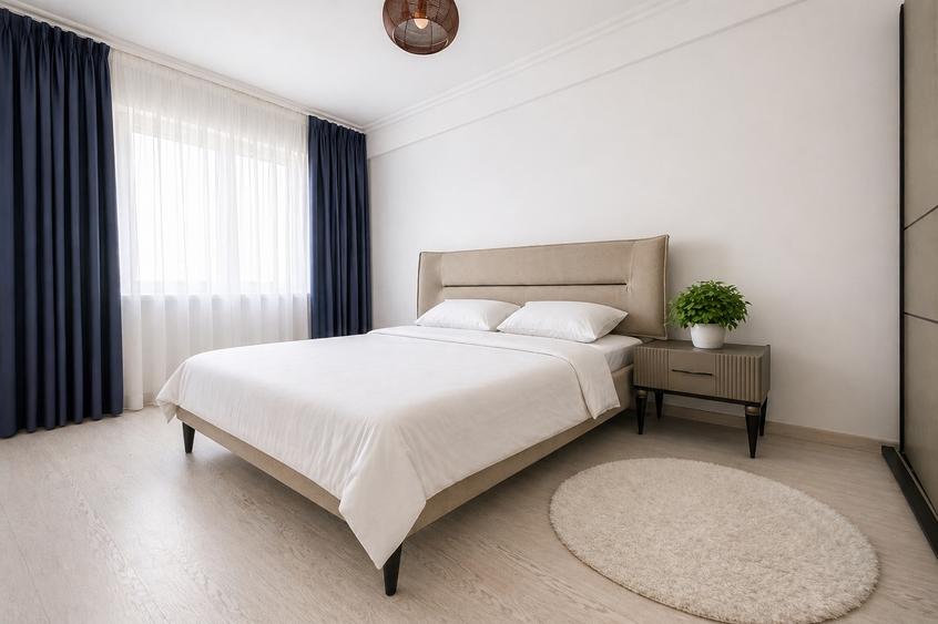 Apartament cu 2 camere semidecomandat, mobilat în Gara