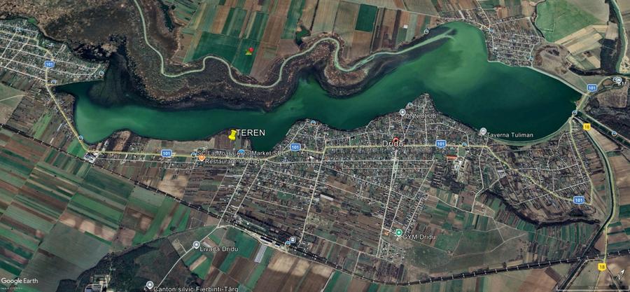 Teren Construcții intravilan de 16500 mp, în Dridu