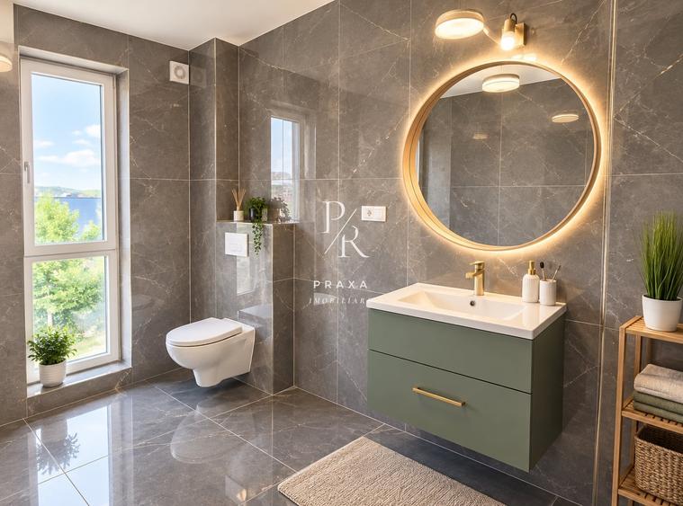 Apartament cu 2 camere semidecomandat, mobilat în Florești
