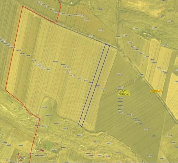 Teren de 44200 mp, în Central