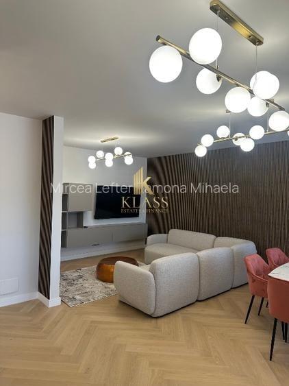 Apartament cu 3 camere, mobilat în Pipera