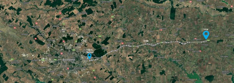 Teren agricol extravilan de 97856 mp, în Dor Mărunt