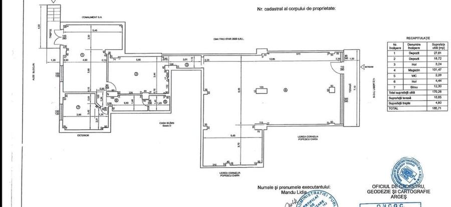 Inchiriez spatiu cu vad 170 mp utili - 2