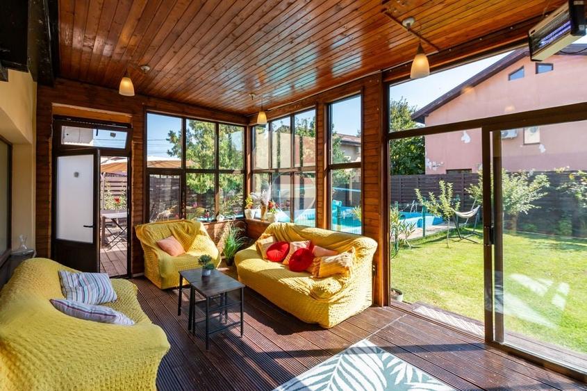 Casă individuală cu 5 camere cu Piscina în Tunari