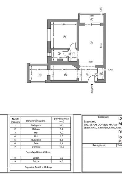 2 camere NORD , mobilat / utilat / PARCARE , finisaje moderne! - 4