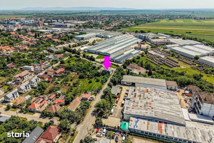 Teren de 1261 mp, în Aradul Nou