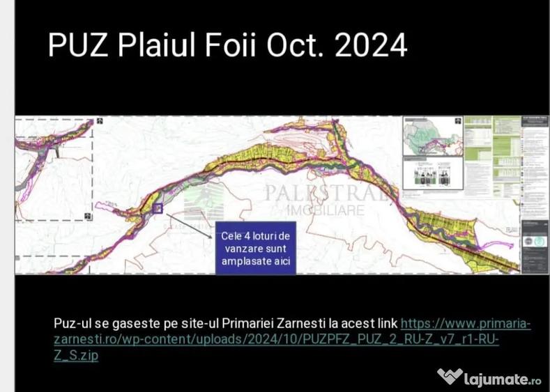 Teren în Plaiul Foii