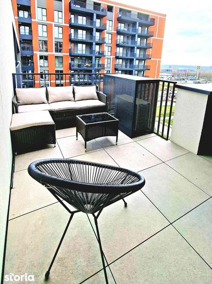 Apartament cu 2 camere, mobilat în Titan