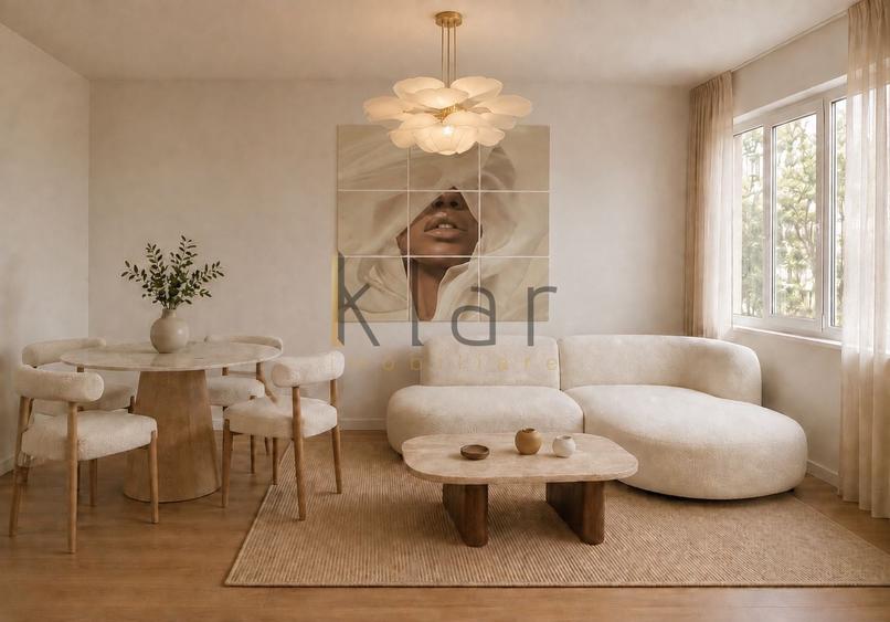 Apartament cu 3 camere semidecomandat, mobilat în Grigorescu
