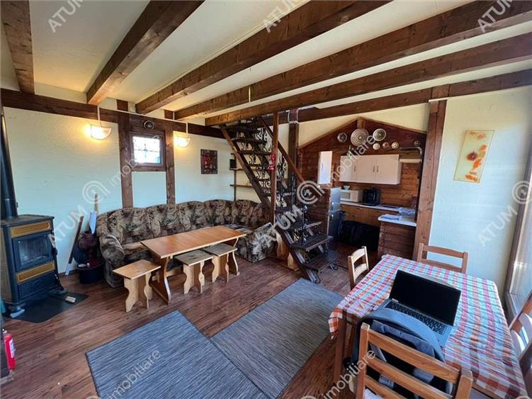 Casă individuală cu 2 camere cu Teren 640 Mp în Rășinari
