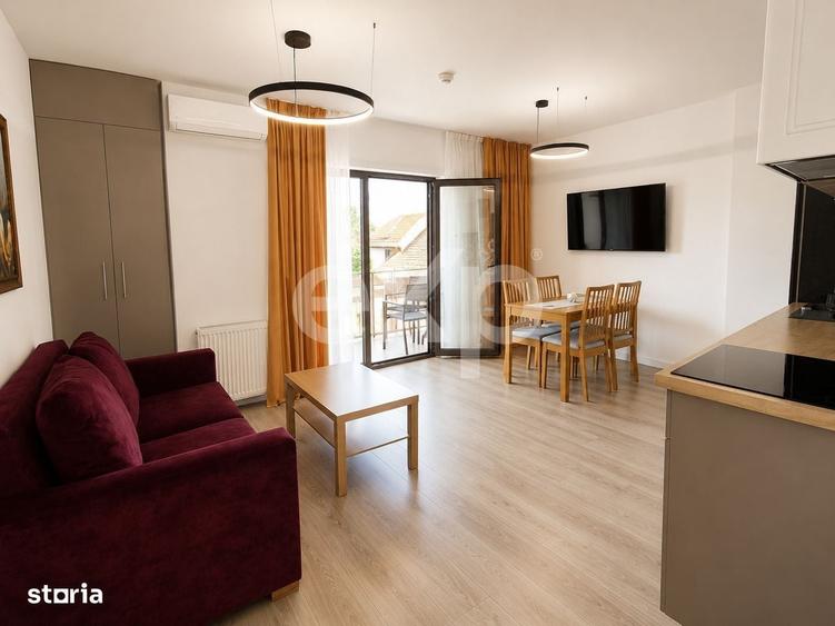 Apartament cu 2 camere semidecomandat în Borhanci