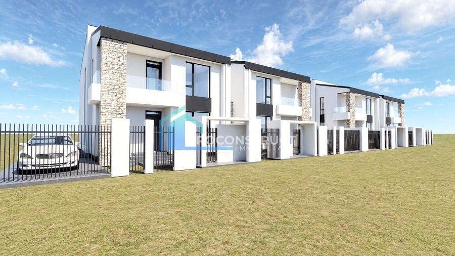 Duplex cu 4 camere cu Canalizare în Moșnița Nouă