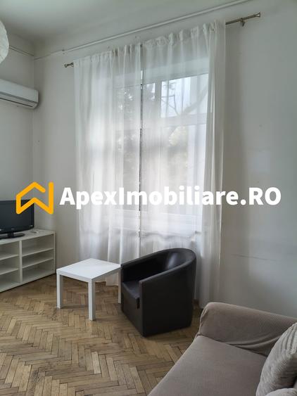 Garsonieră decomandată, mobilată în Dorobanți