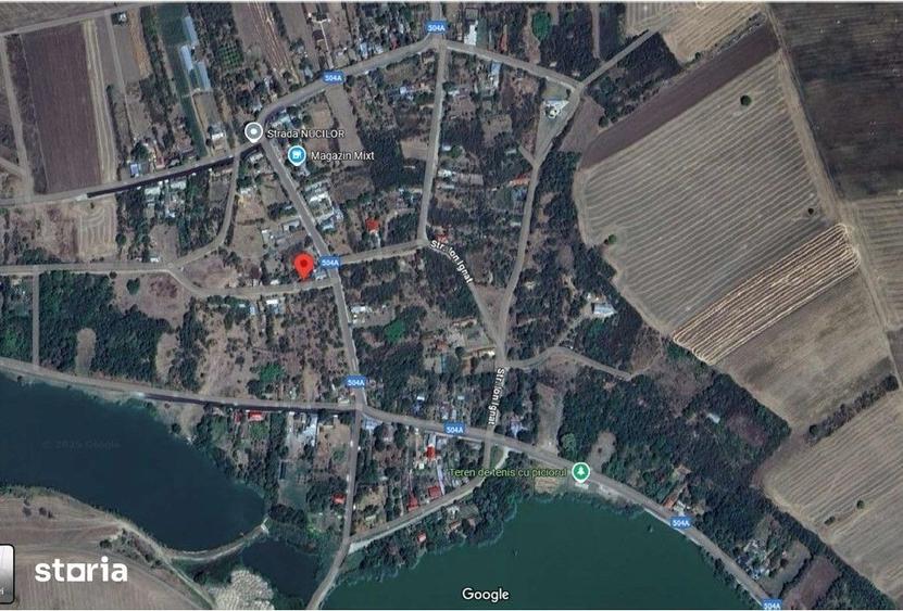 Casă cu 2 camere cu Teren 1108 Mp în Gogoșari