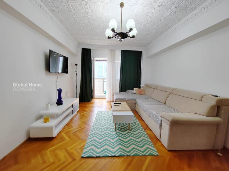 Apartament cu 3 camere semidecomandat, mobilat în Tineretului