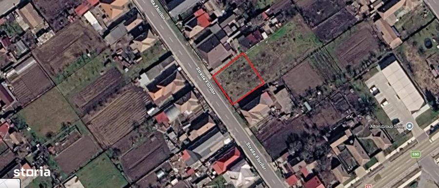 Teren de 472 mp, în Nord-Est