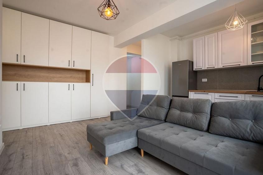 Apartament cu 2 camere semidecomandat, mobilat în Lunca Cetățuii