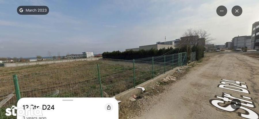 Teren de 1850 mp, în Nord