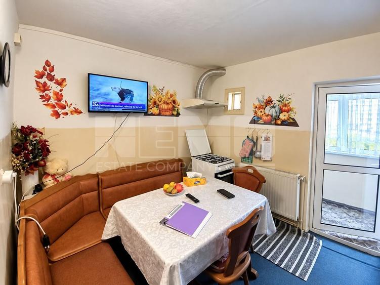Apartament cu 2 camere decomandat, mobilat în Burdujeni