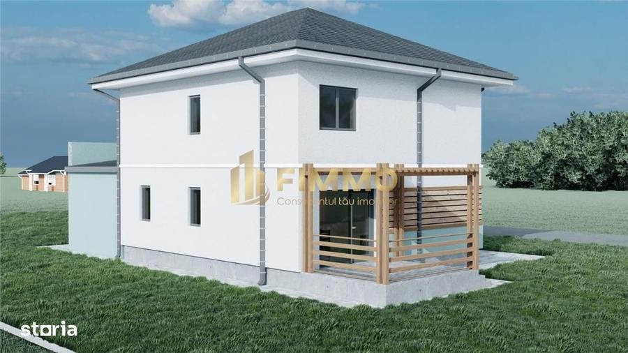 Casă cu 4 camere în Bulai
