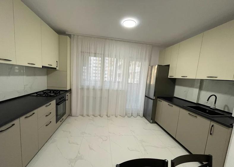 Apartament cu 3 camere semidecomandat, mobilat în Popești-Leordeni