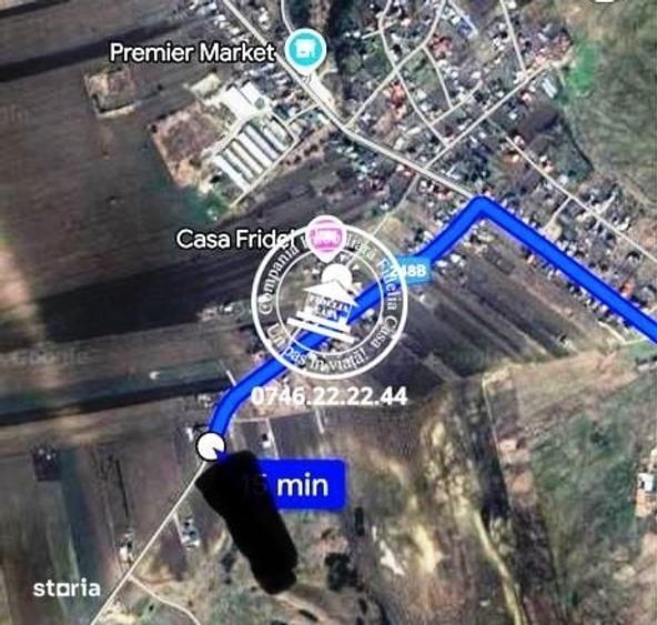Teren de 6600 mp, în Rediu