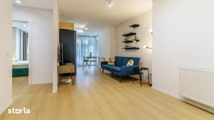 Apartament cu 2 camere, mobilat în Gruia