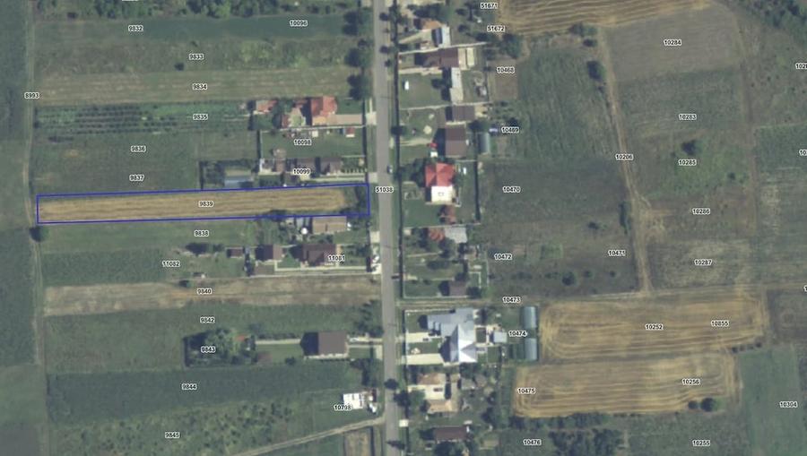 Teren de 2500 mp, în Zorleasca