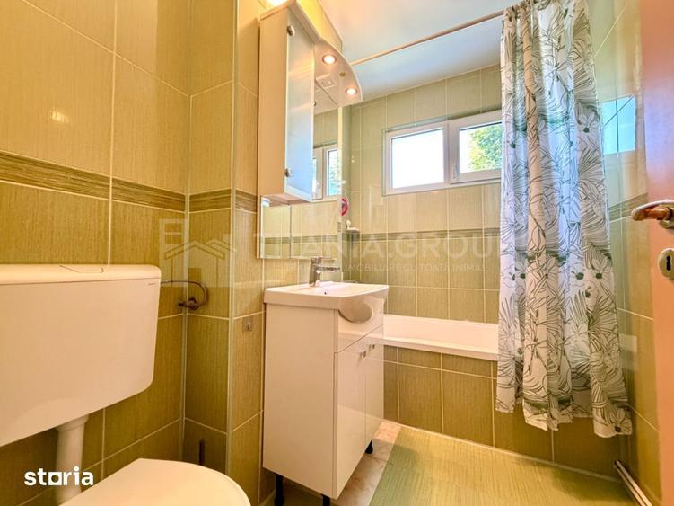 Apartament cu 2 camere semidecomandat, mobilat în Astra