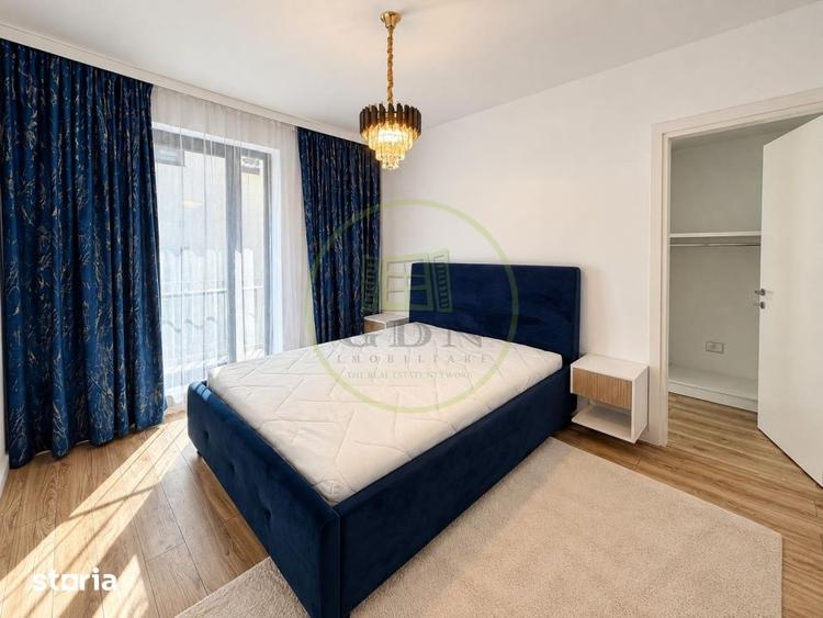 Apartament cu 2 camere, mobilat în Nord