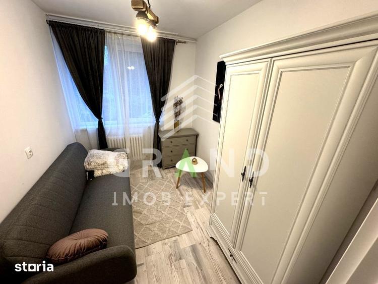 Apartament cu 3 camere, mobilat în Grigorescu