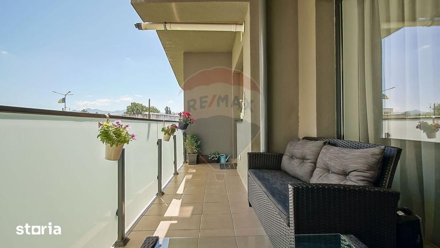 Apartament cu 2 camere decomandat în Sânpetru