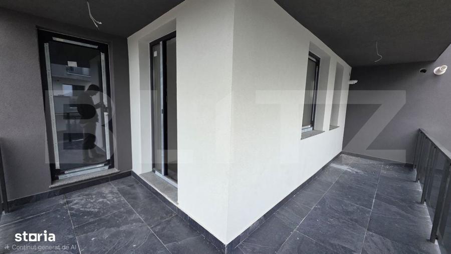 Apartament cu 2 camere semidecomandat în Nord