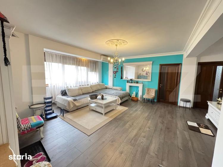 Apartament cu 3 camere semidecomandat, mobilat în 1 Mai