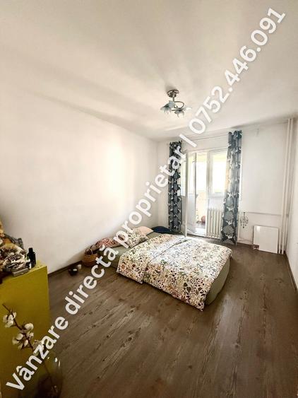 Apartament cu 3 camere semidecomandat, mobilat în Iancului